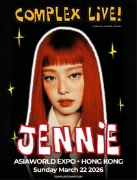 Jennie特別舞台 ComplexCon 海報 