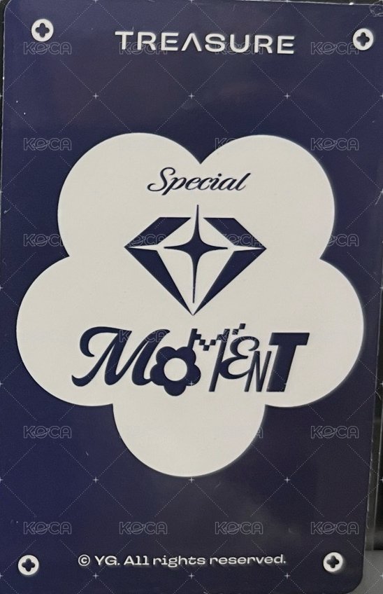 25首爾Fan Concert   卡冊 周邊卡  背面