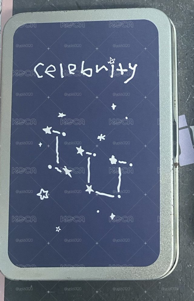 celebrity鐵盒小卡