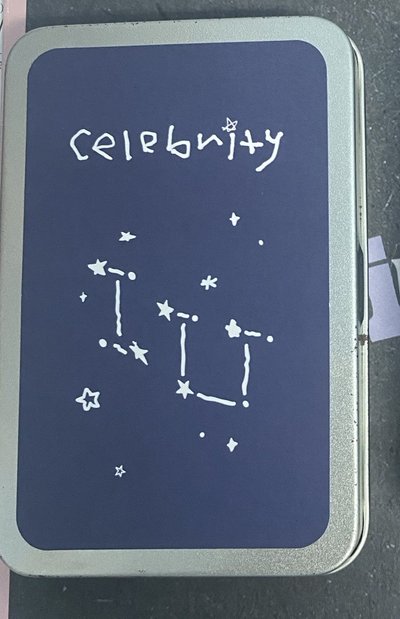 celebrity鐵盒小卡