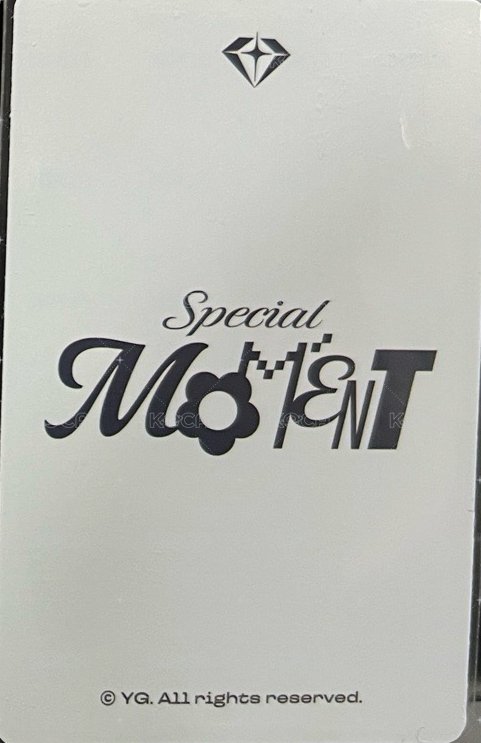 25首爾Fan Concert   卡包 隨機卡 特典卡 背面