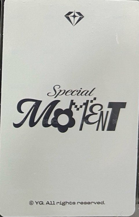 25首爾Fan Concert   卡包 隨機卡 特典卡 背面