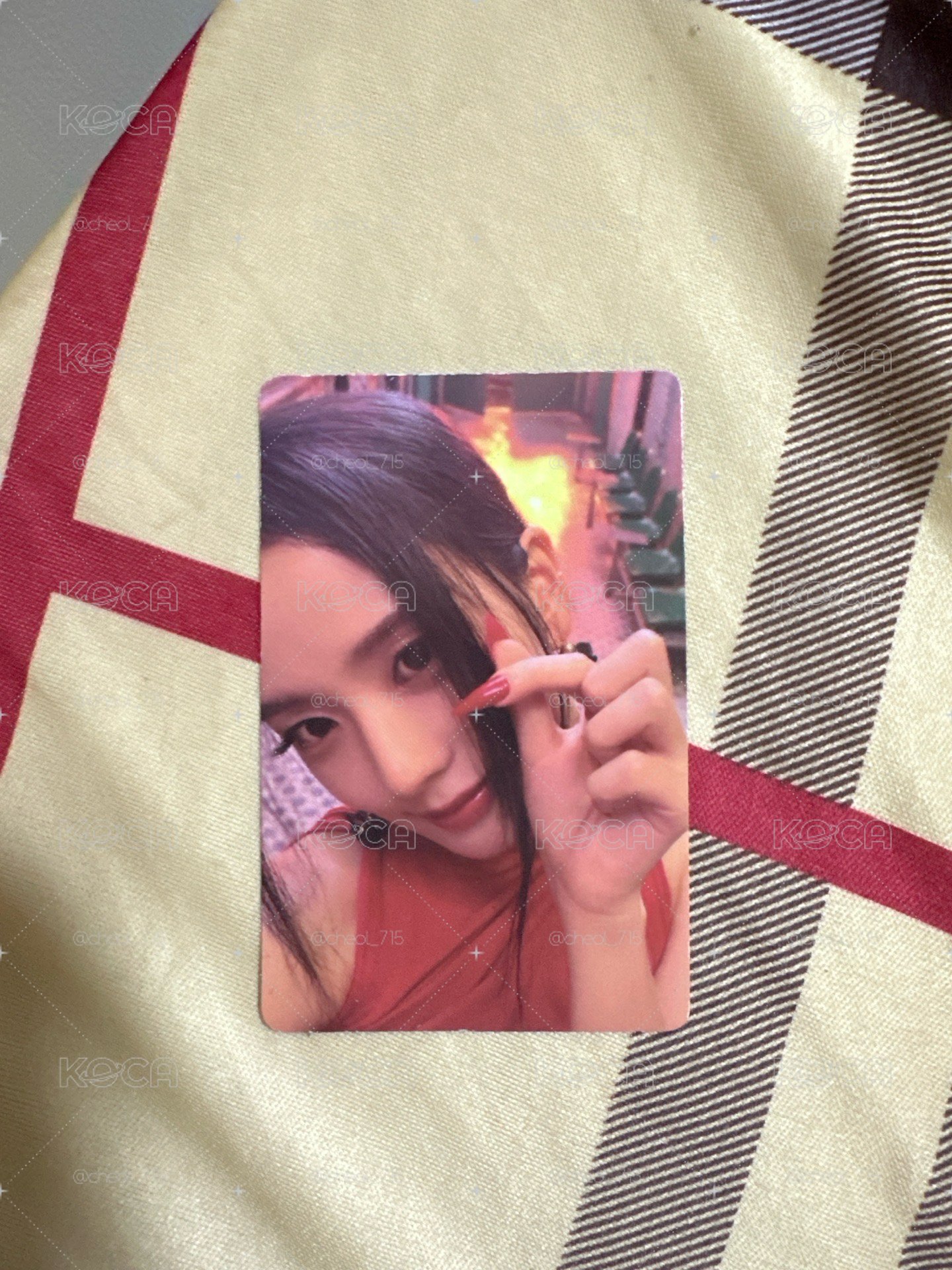 Jisoo Me專輯 小卡