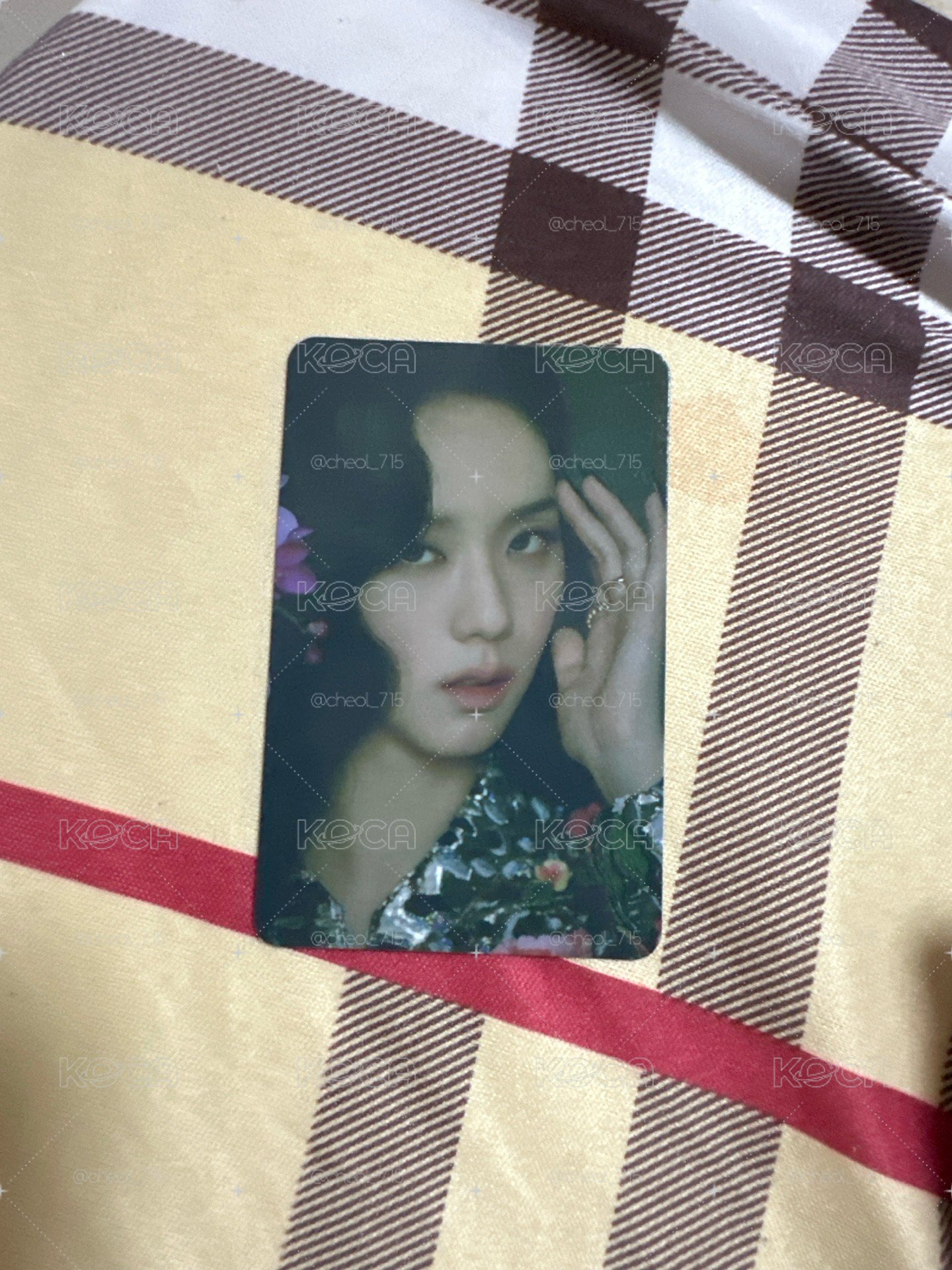 Jisoo Me特典卡