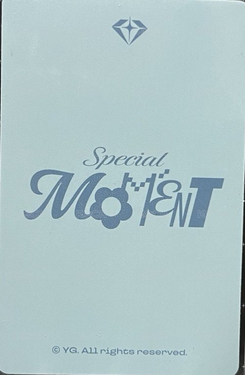 25首爾Fan Concert   卡包 隨機卡  背面