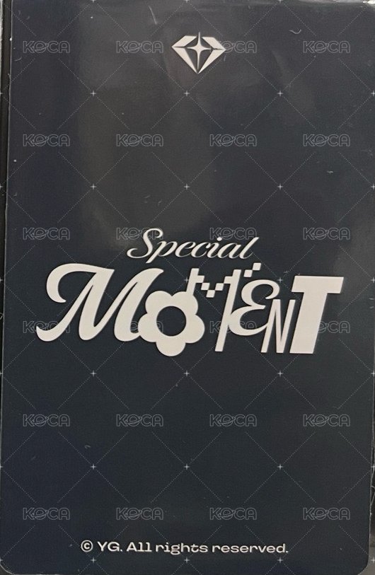 25首爾Fan Concert   卡包 隨機卡  背面