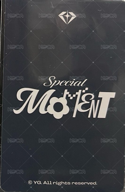 25首爾Fan Concert   卡包 隨機卡  背面