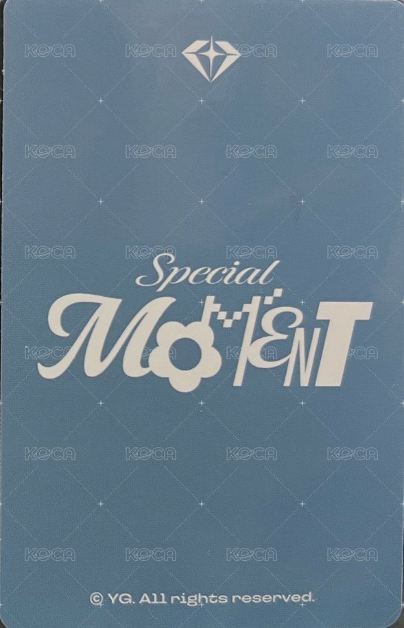 25首爾Fan Concert   卡包 隨機卡  背面