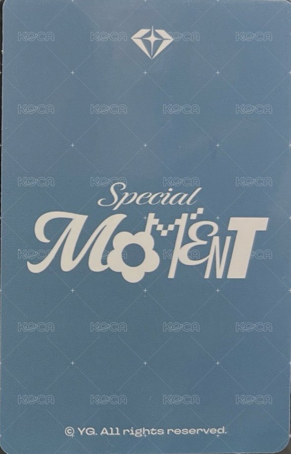 25首爾Fan Concert   卡包 隨機卡  背面