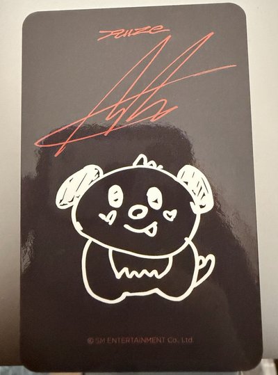 odyssey ms吉隆坡 合影卡 手繪黑背