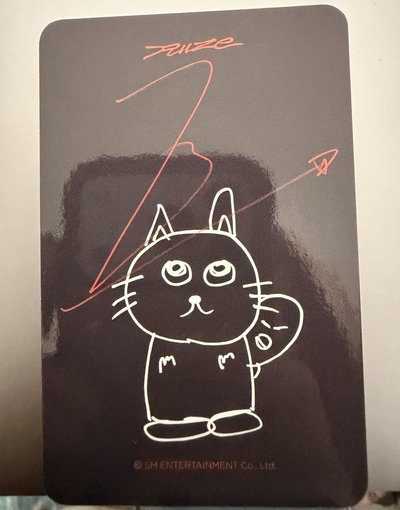 odyssey ms吉隆坡 合影卡 手繪黑背