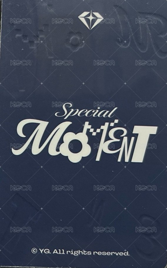 25首爾Fan Concert   卡包 隨機卡  背面