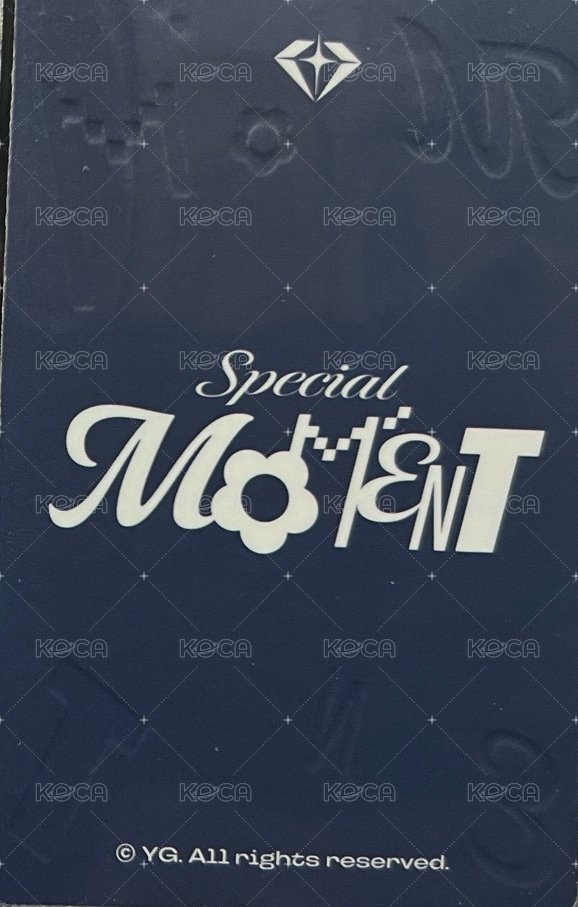 25首爾Fan Concert   卡包 隨機卡  背面