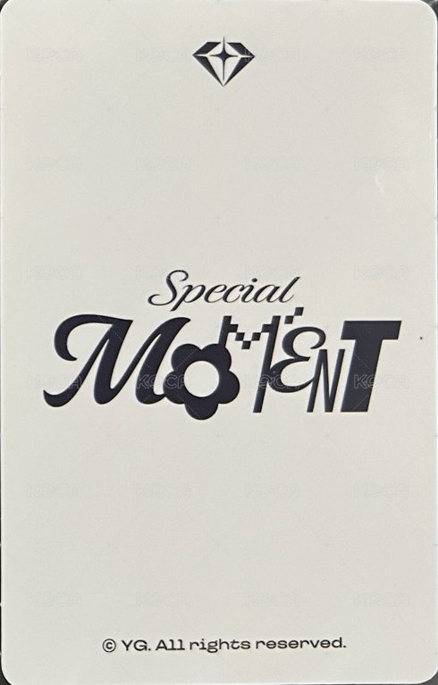 25首爾Fan Concert   卡包 隨機卡  背面