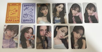 karina小卡 特典卡