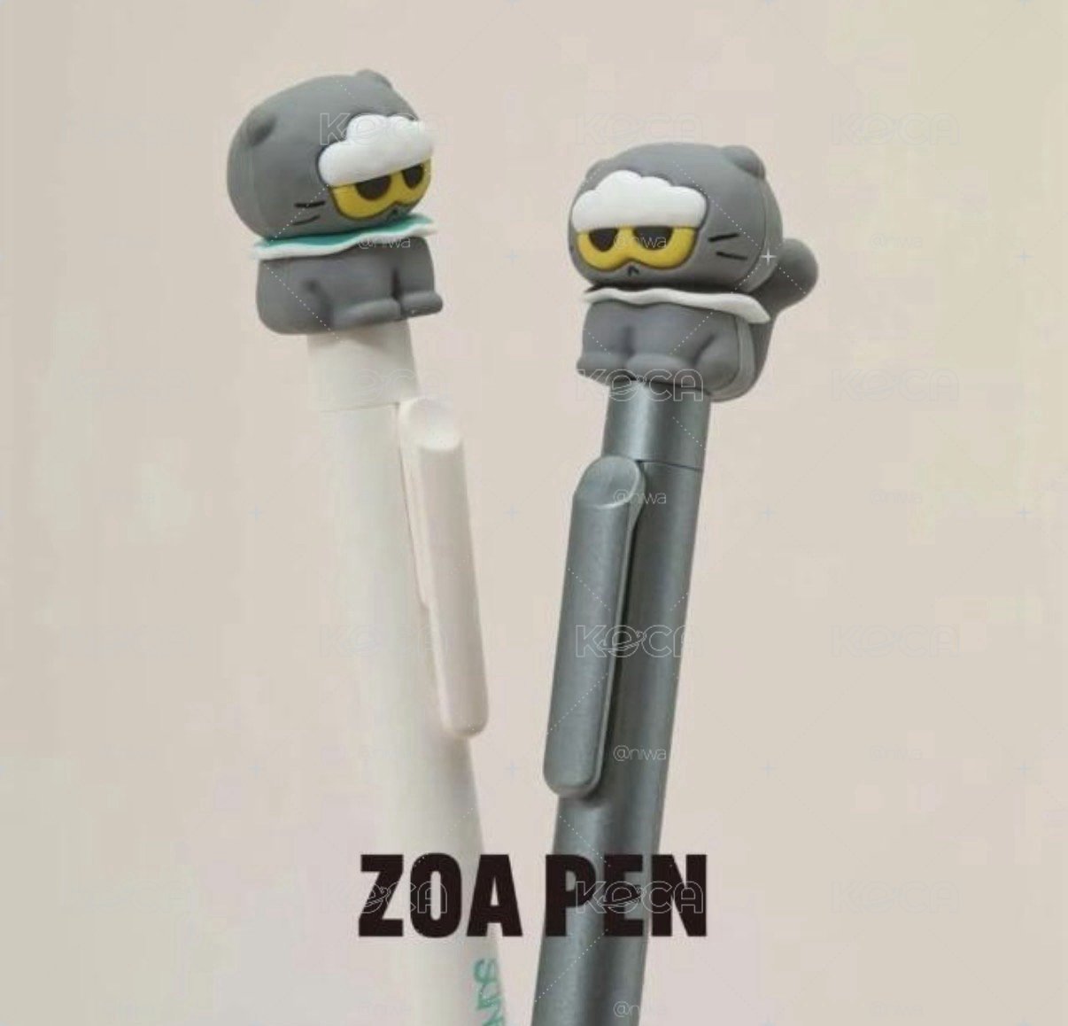 Zoa黑色+白色筆一套