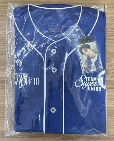 全新現貨 SJ SS10安可 棒球服+卡 銀赫