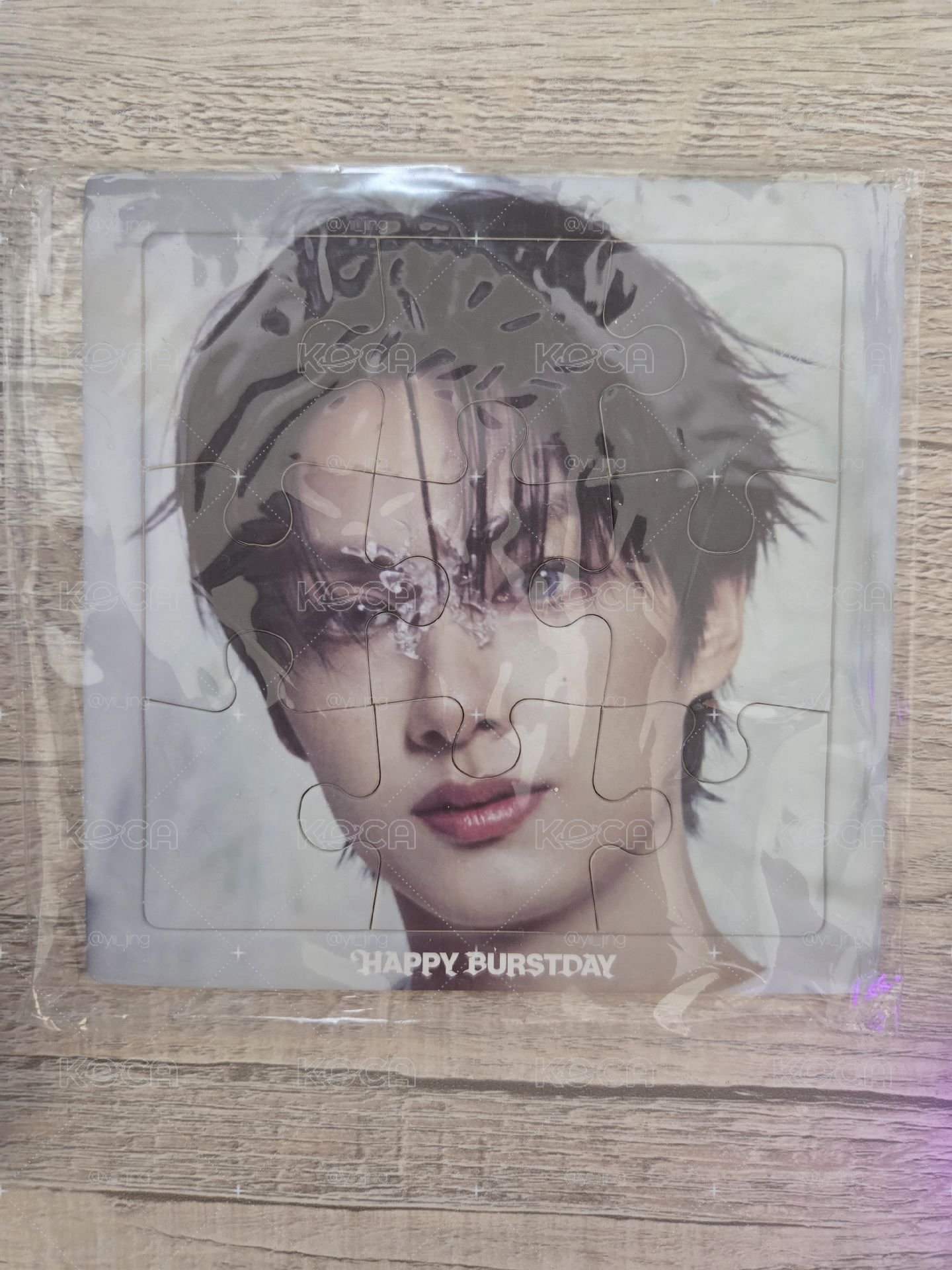 Seventeen happy burstday 專輯隨機物 俊輝 拼圖