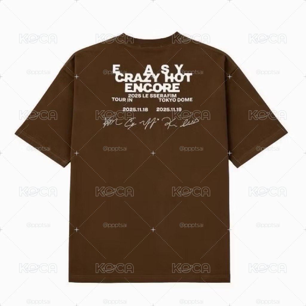 LE SSERAFIM 東京巨蛋限定T XL