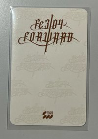 FORWARD sw 簽售卡 3.0 航海友