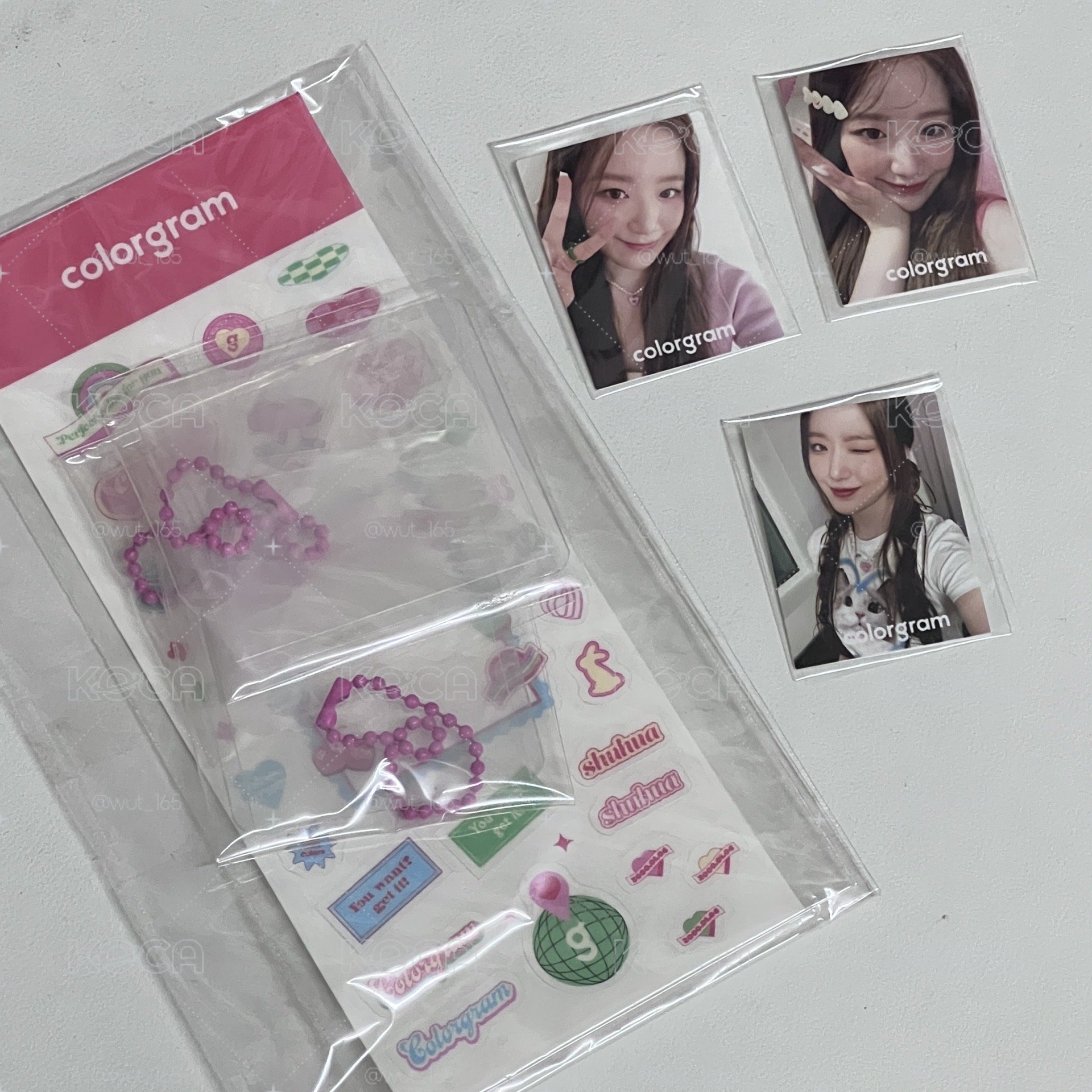 colorgram 刷代言卡套組