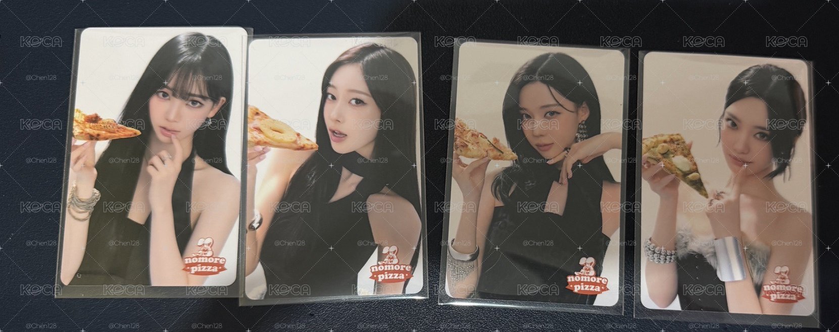 aespa pizza 代言卡2.0 一套