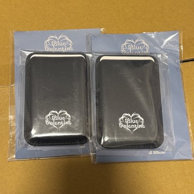 NMIXX blue valentine EL快閃 磁吸卡包