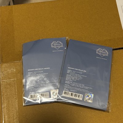 NMIXX blue valentine EL快閃 磁吸卡包