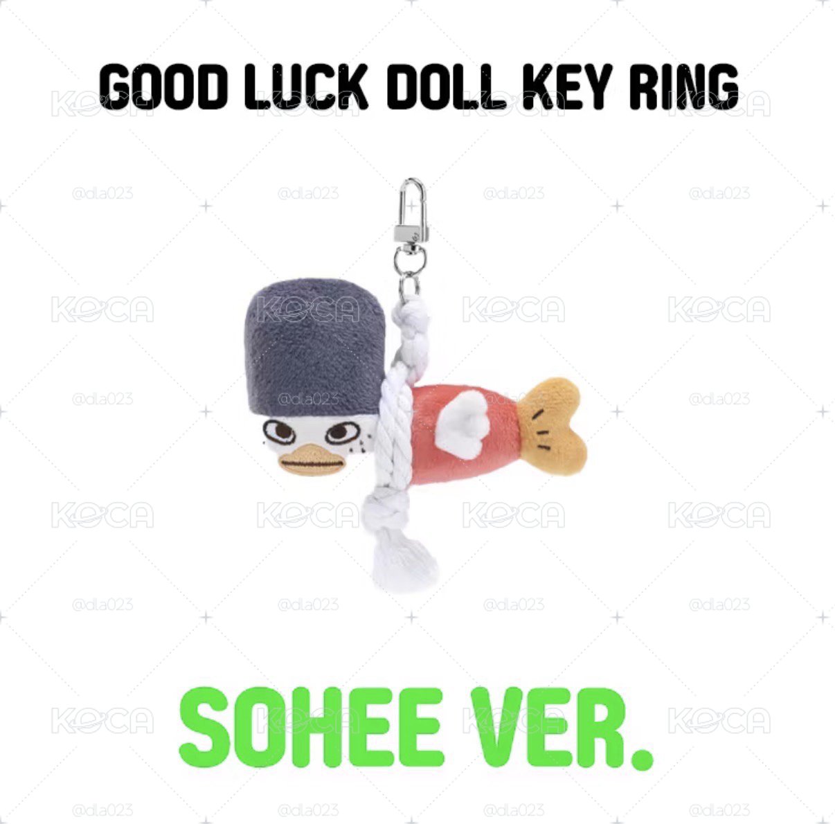 現貨 sohee 幸運吊飾娃 