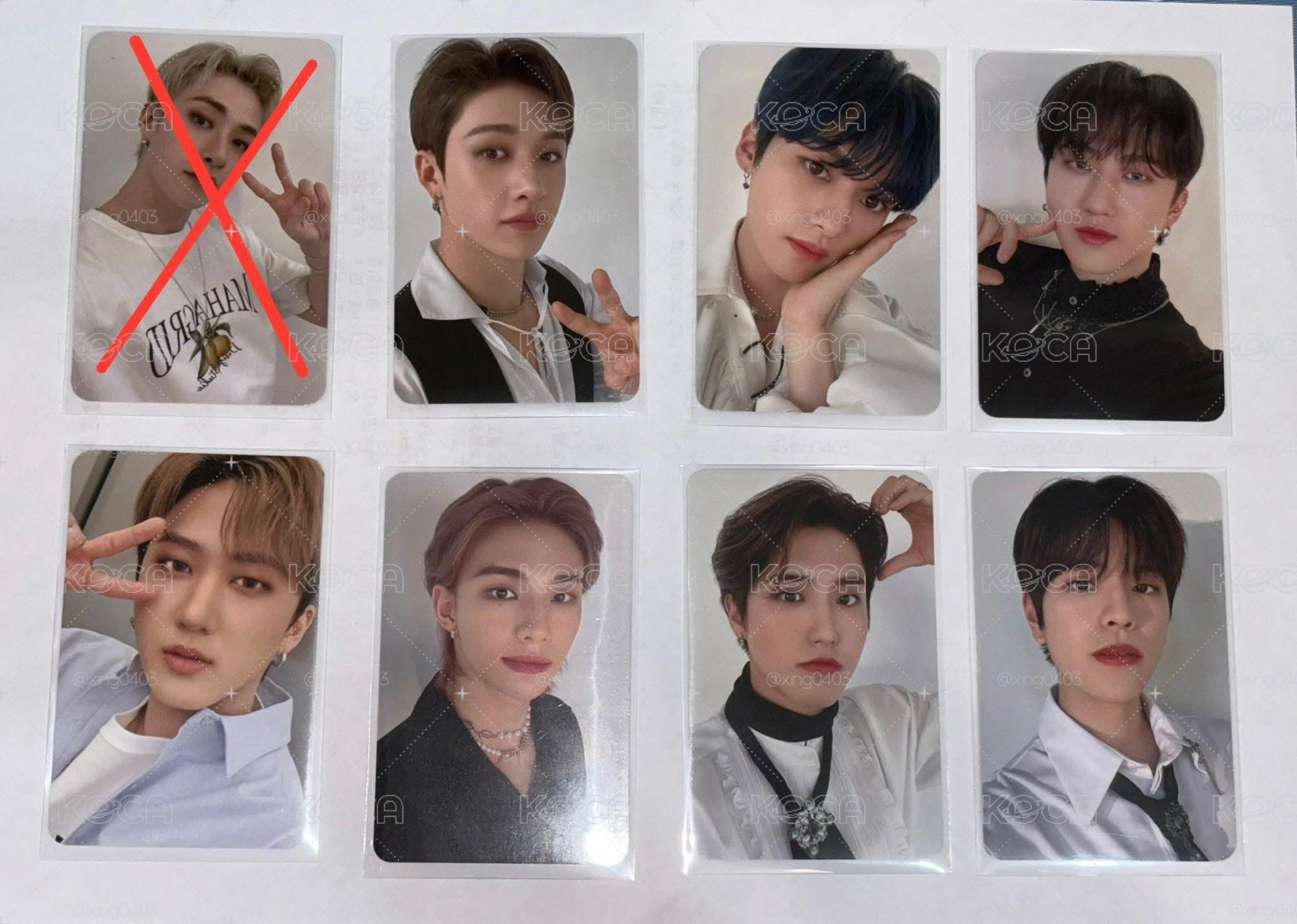 SKZ 衣服卡 化妝品卡