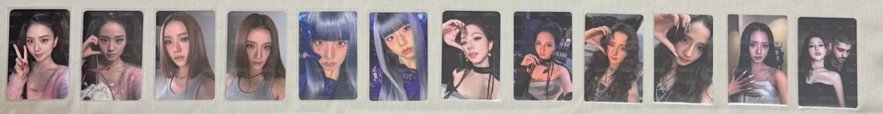 jisoo專輯卡