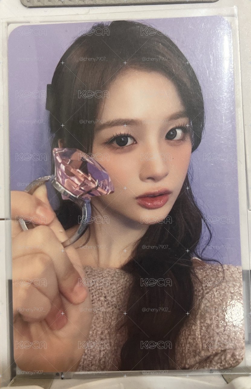 sullyoon簽售卡