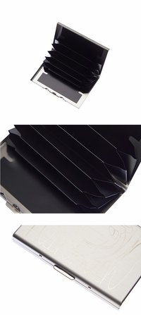 鋼製錢包 卡夾