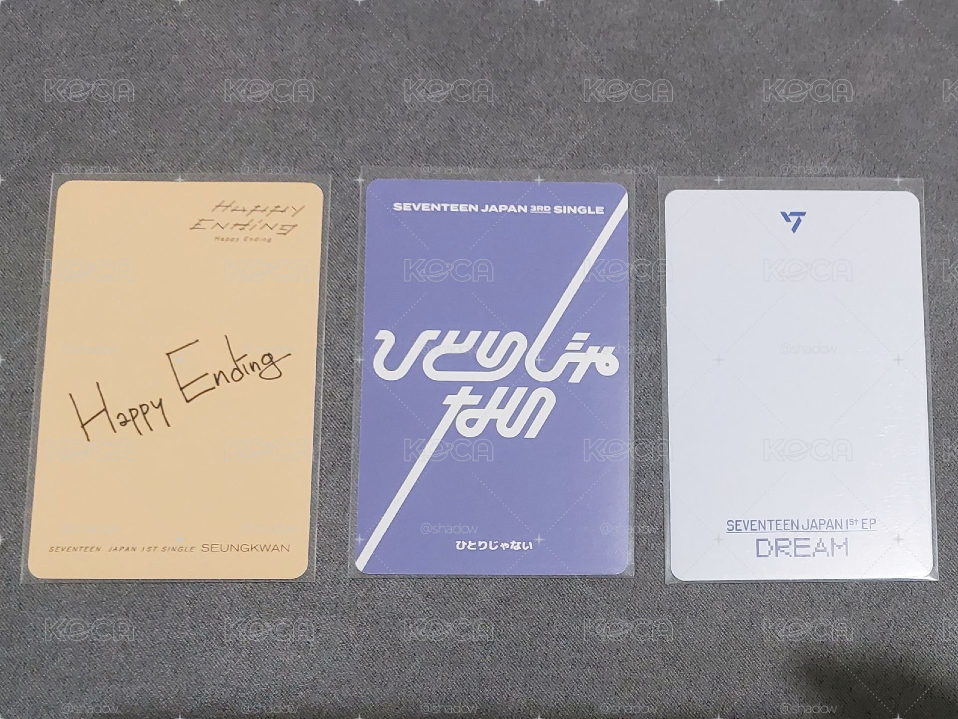 勝寛🍊 SEUNGKWAN 日專 專卡