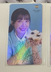 She's Bagel代言小卡(藍)
