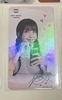She's Bagel代言小卡(粉)