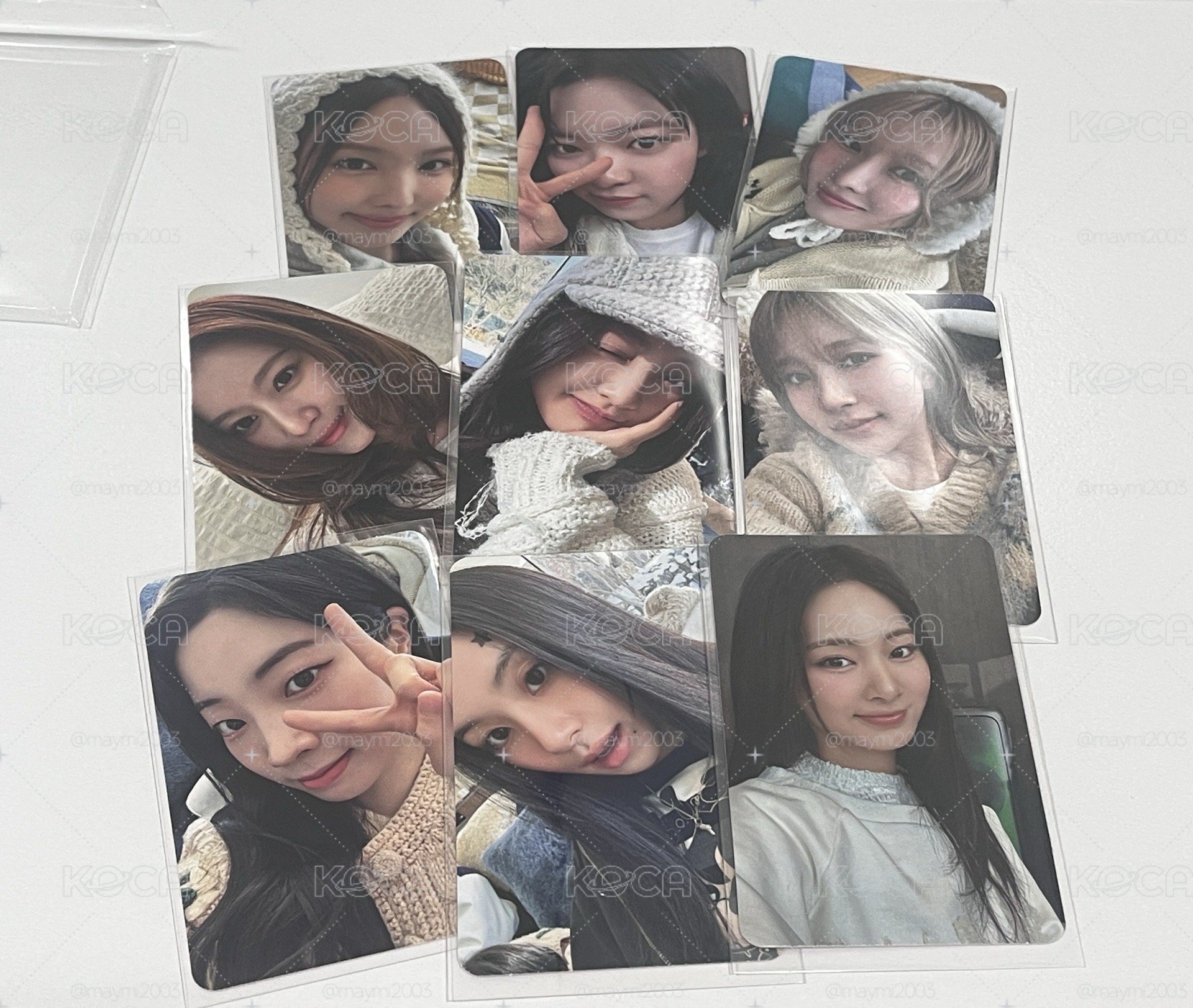 TWICE 十週年電影 韓場特典卡