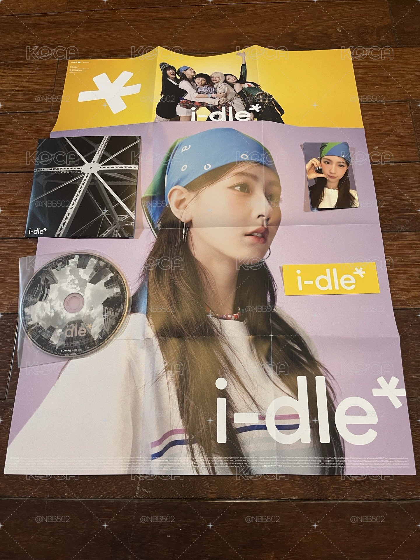 （🏰現貨）I-dle 日專 寫真版 海報版 JC版