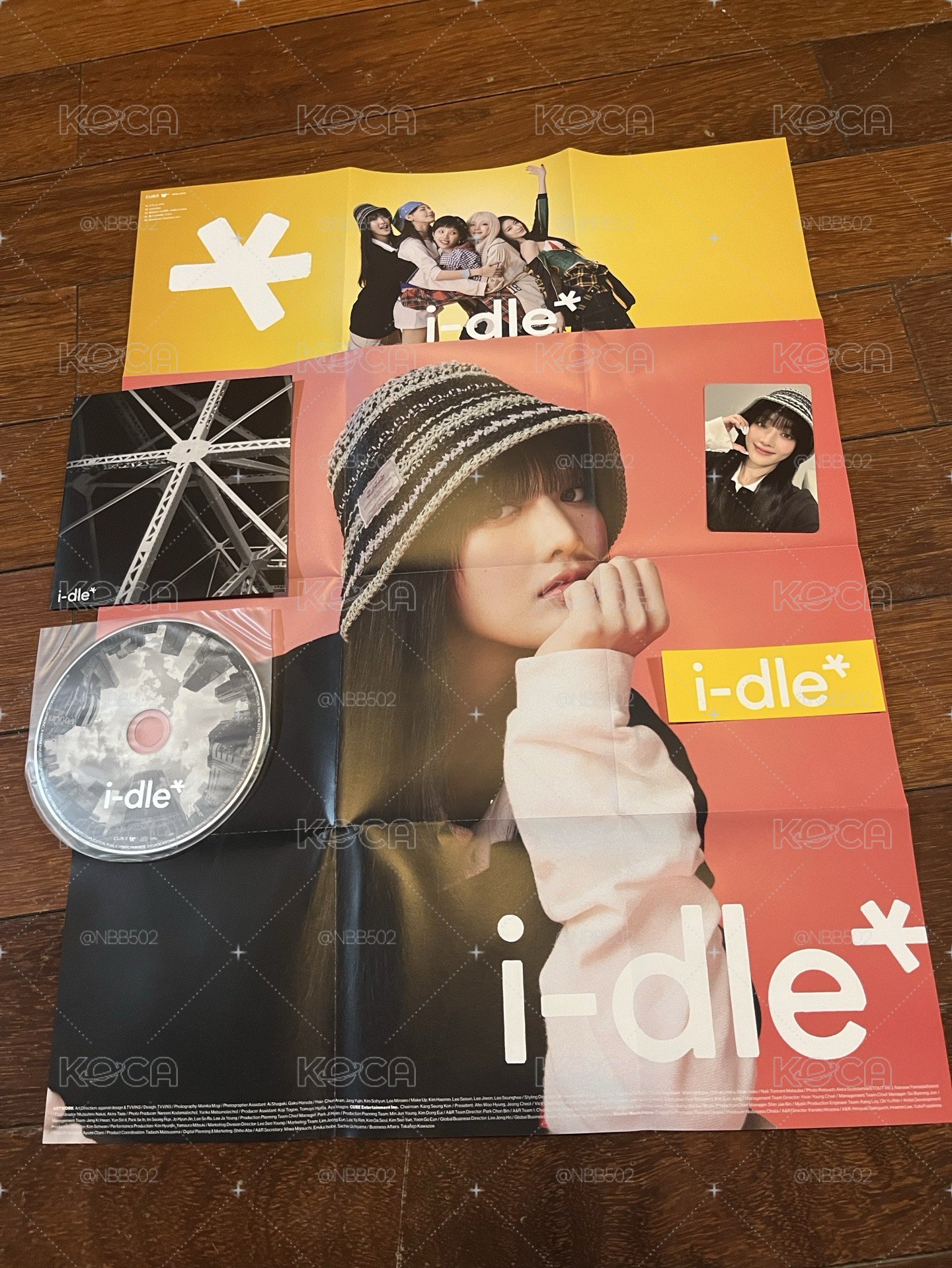 （🏰現貨）I-dle 日專 寫真版 海報版 JC版