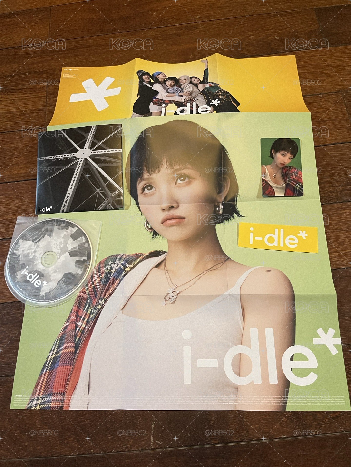 （🏰現貨）I-dle 日專 寫真版 海報版 JC版