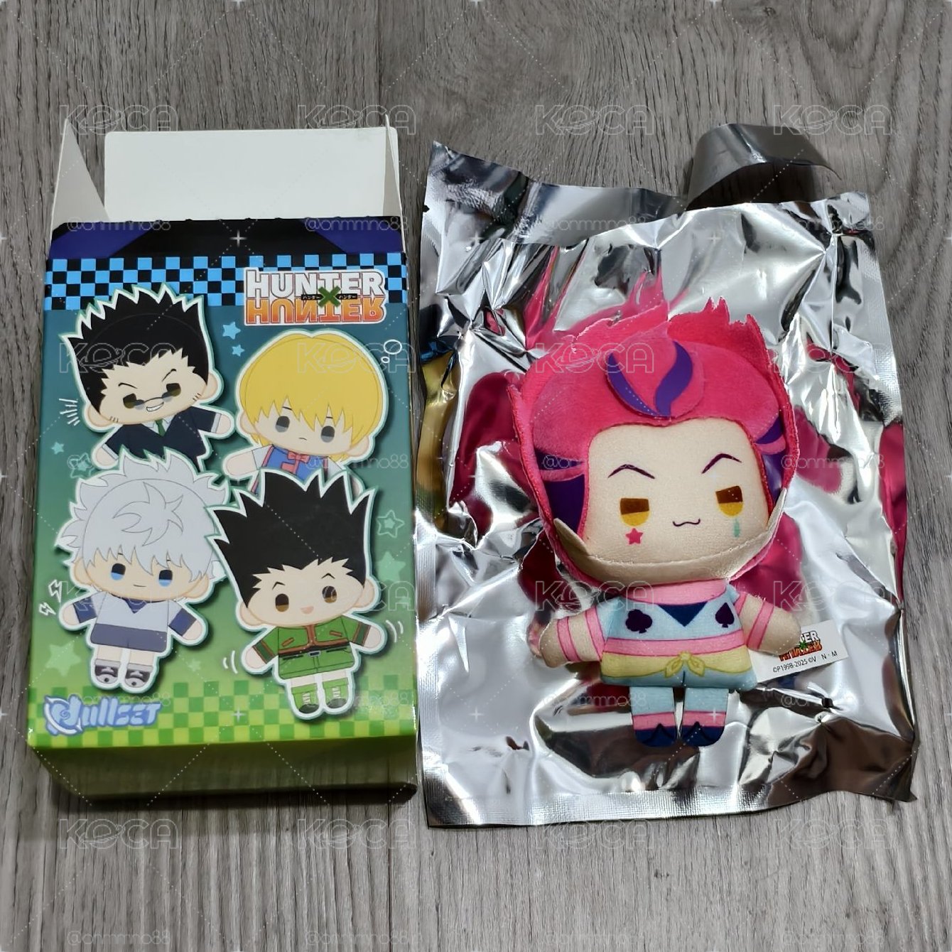 獵人 迷你毛絨掛件盲盒 西索