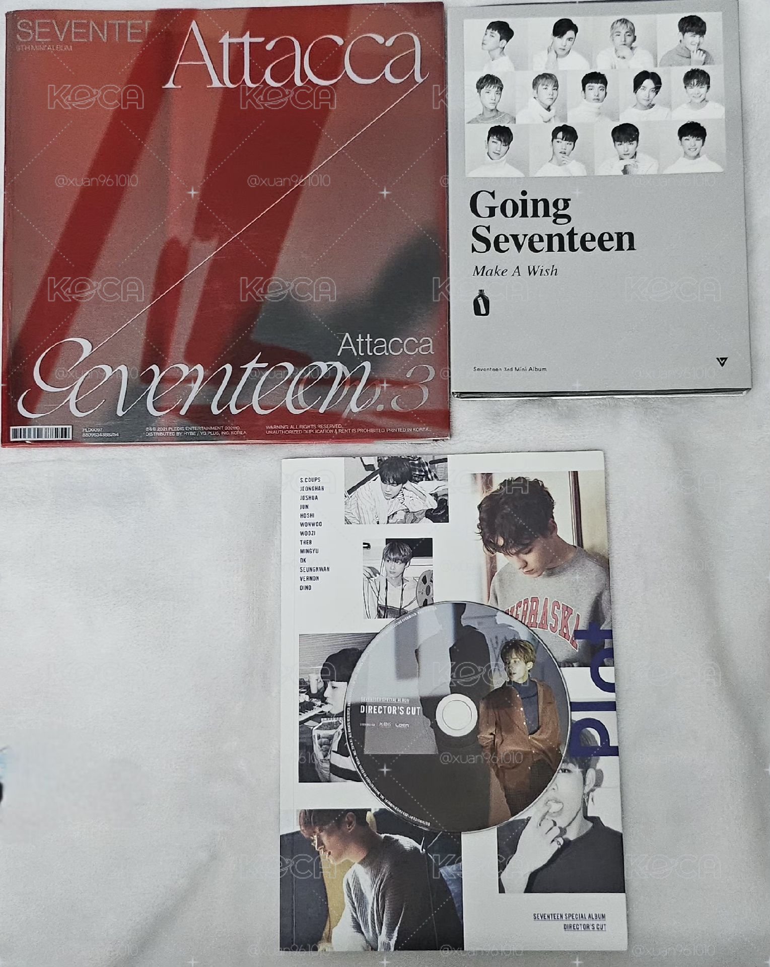 SEVENTEEN 專輯 空專