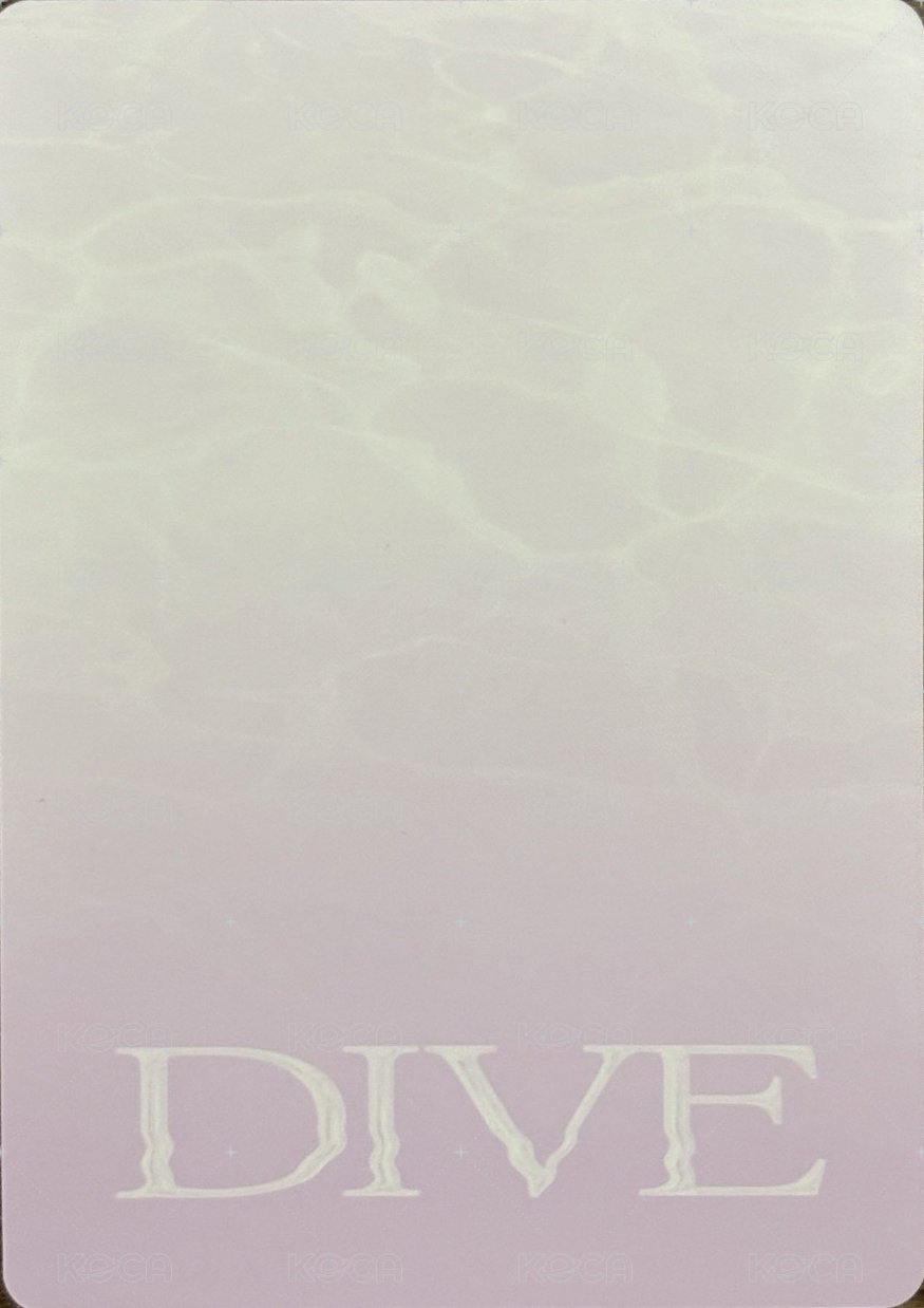 JP正規五 入場卡 / 場限卡 會場特典 背面