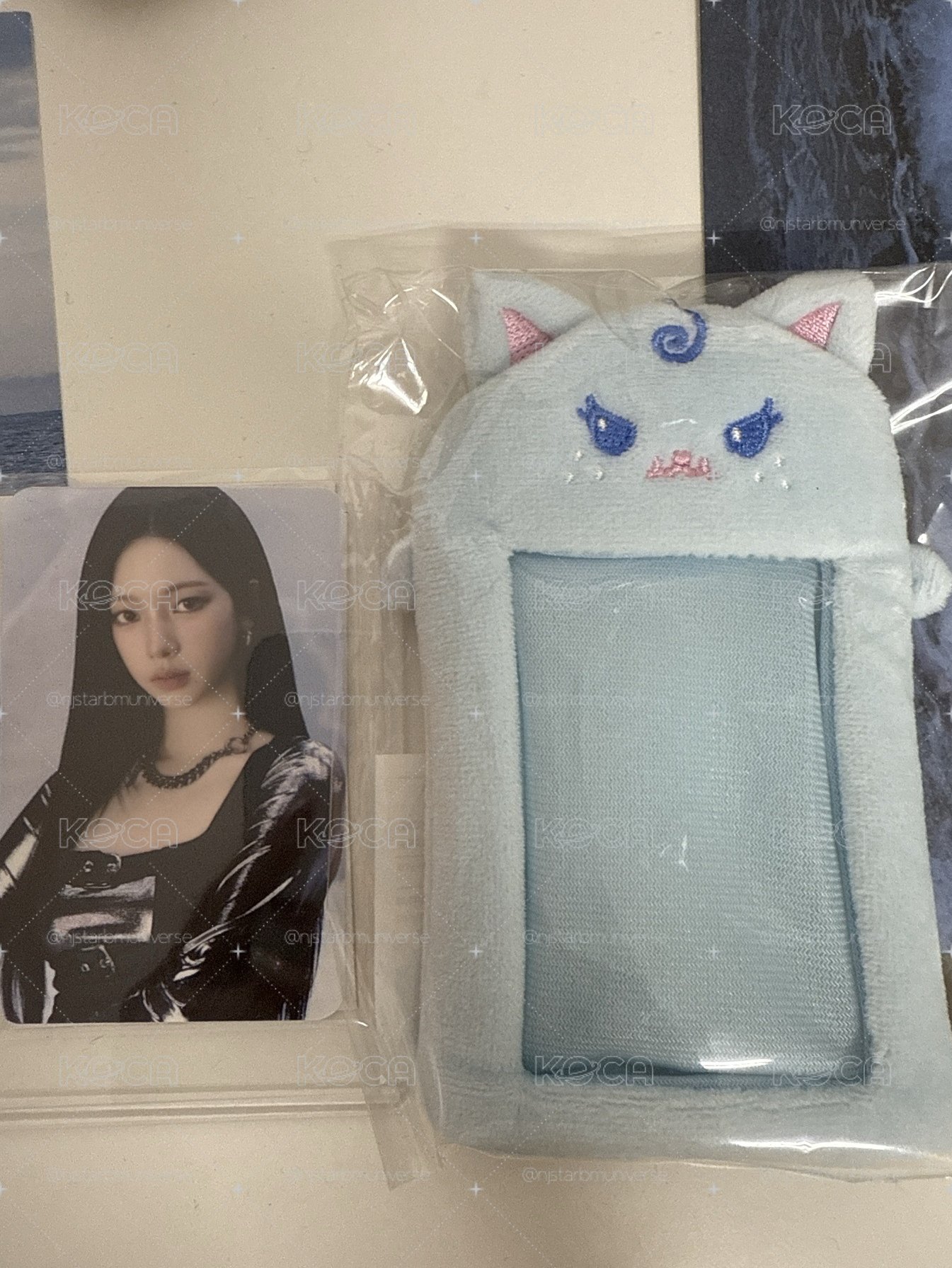 劉知珉毛絨卡套含卡