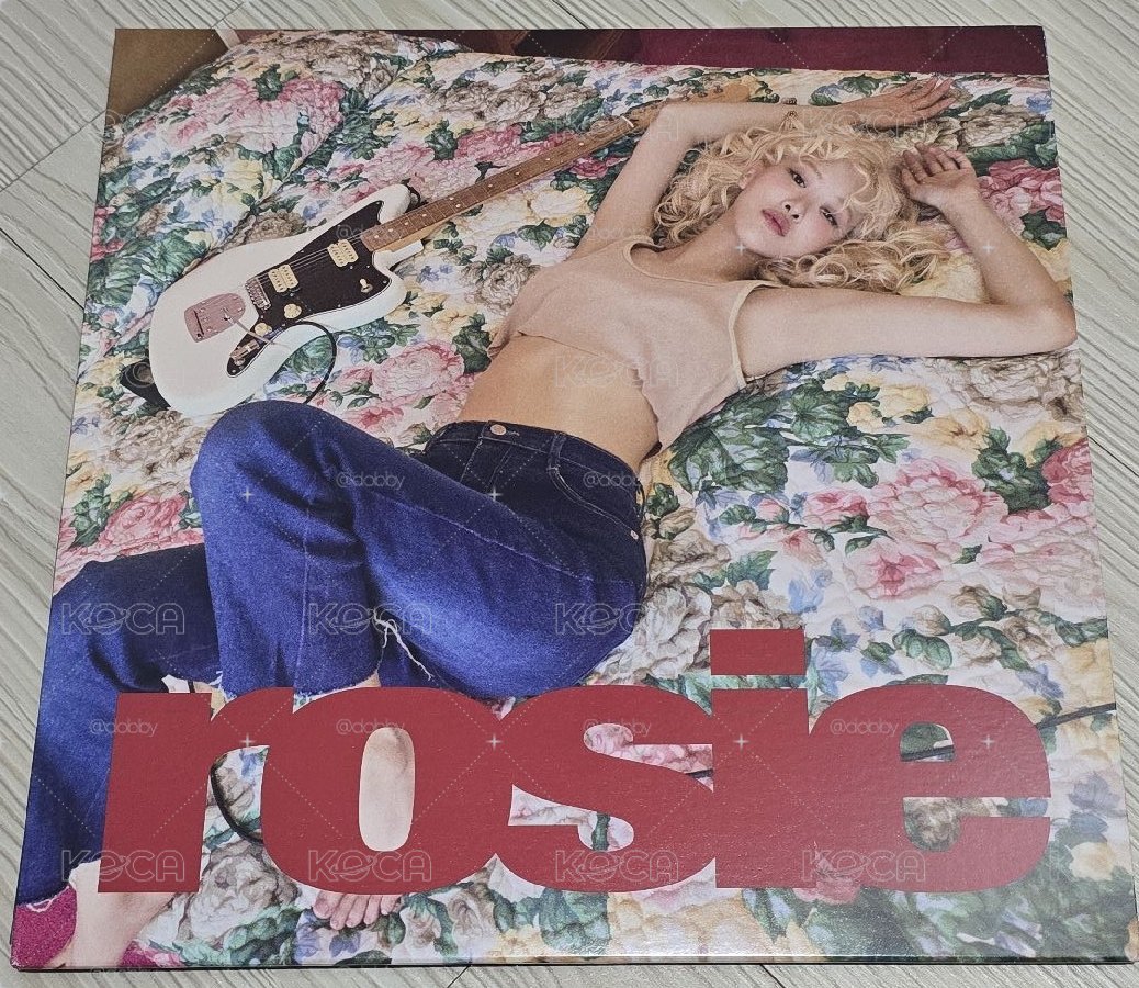 現貨 ROSÉ藍膠
