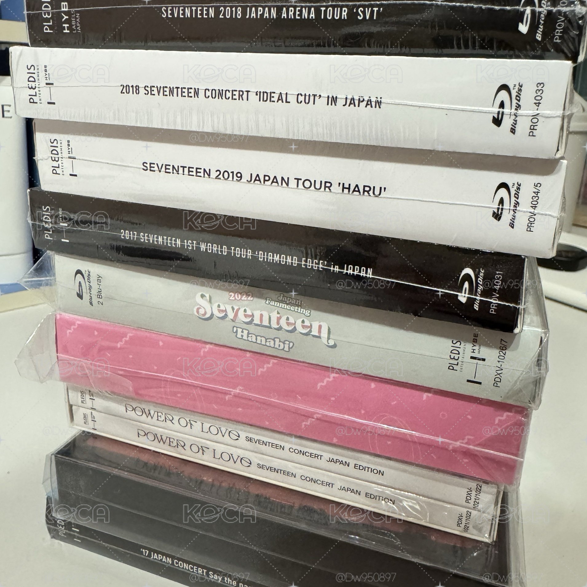 全新未拆 SEVENTEEN歷年日場藍光DVD