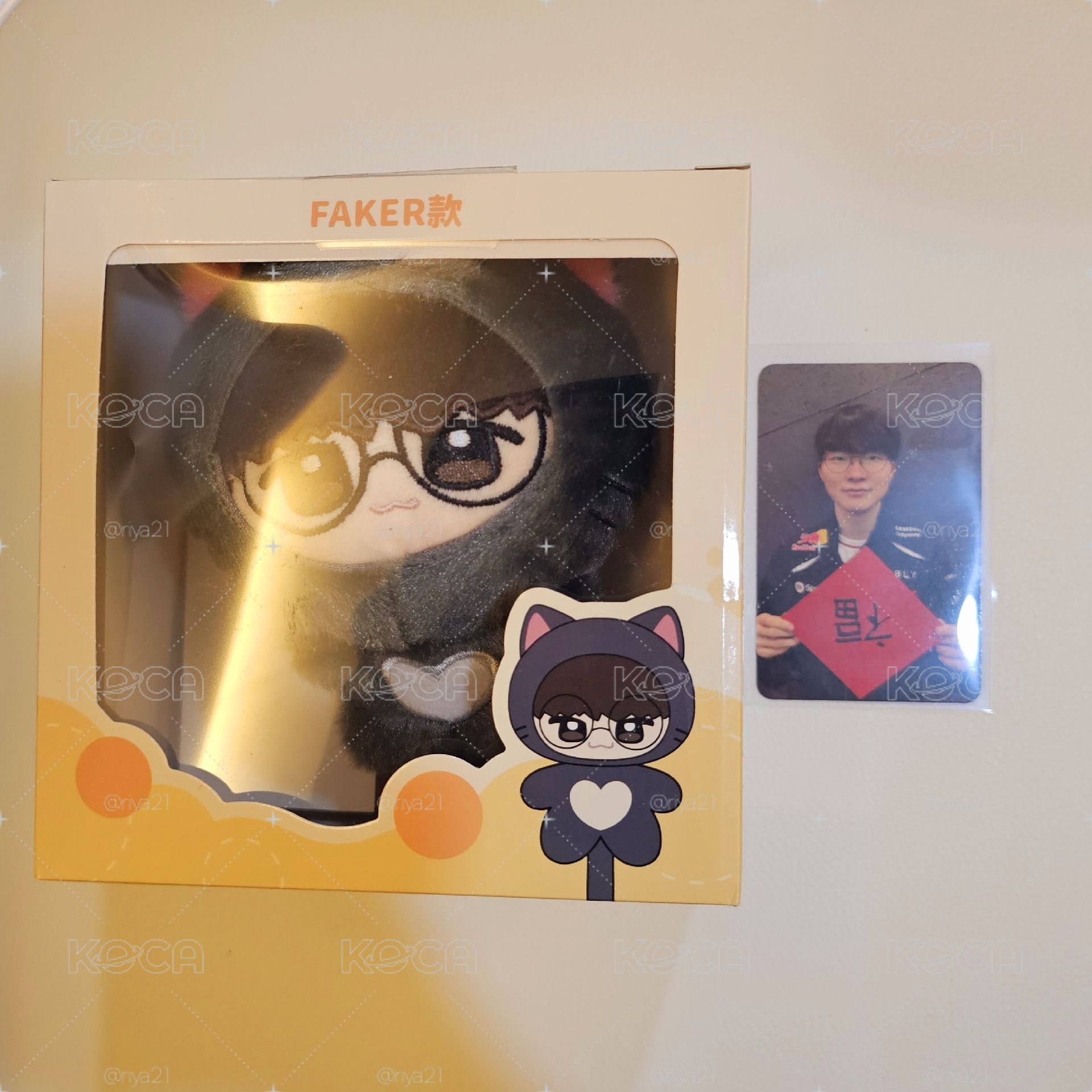 現貨 Faker 慕娛娃 福字卡 整組不拆