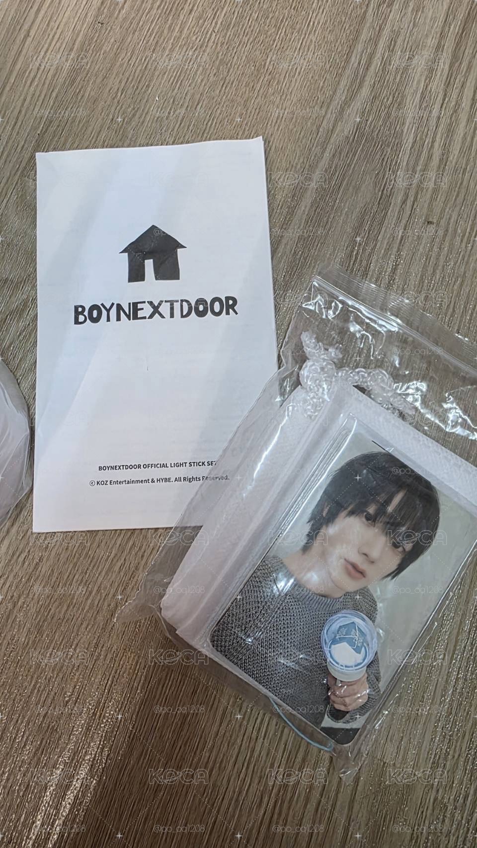 BOYNEXTDOOR OFFICIAL LIGHT STICK SET