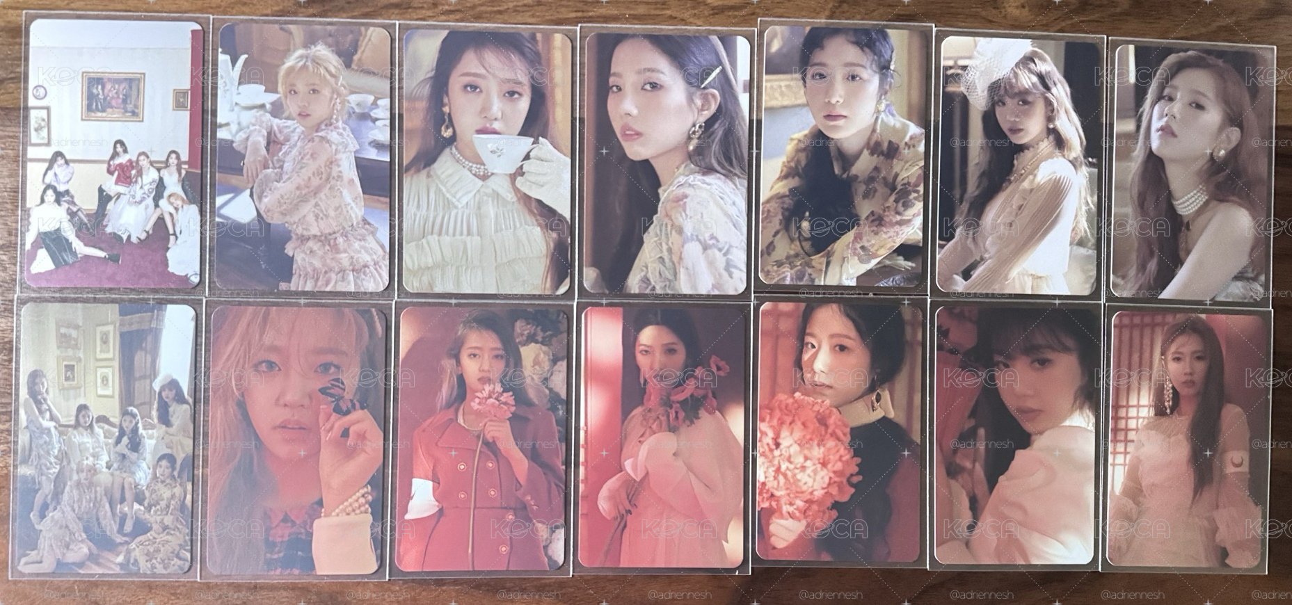 I MADE cube 特典卡 團卡