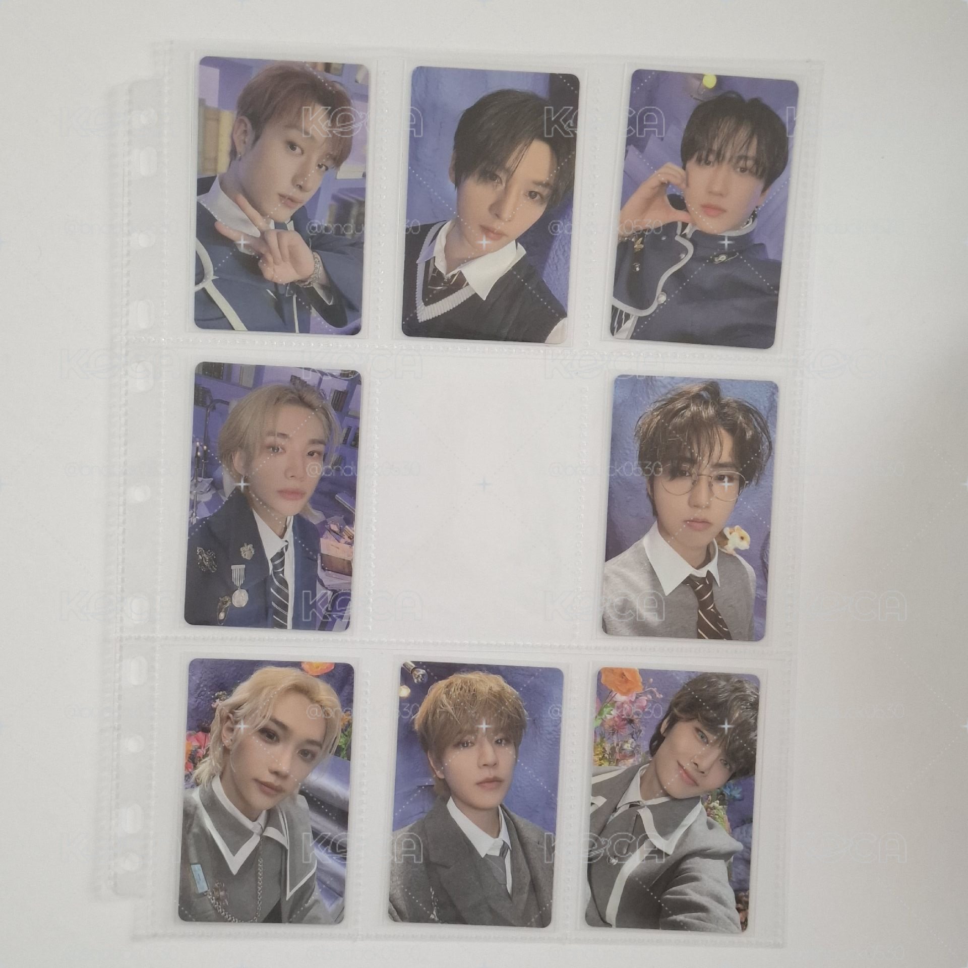 Straykids 4th FM魔法學院滿額卡 一套